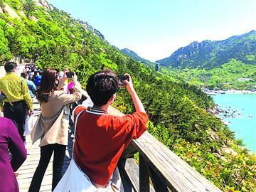 亮‘顏值’！嶗山迎客21.9萬人次，園區管理服務再升級